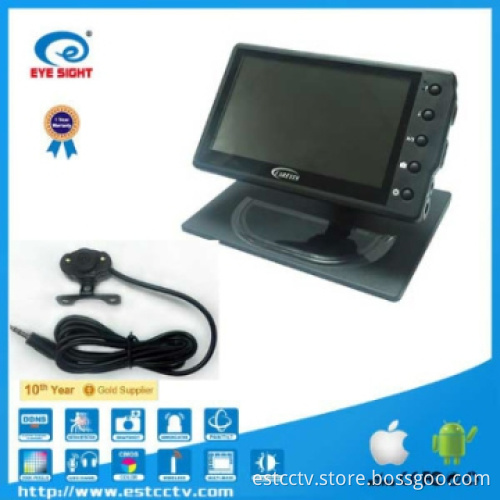 car back view camera with car dvr recorder